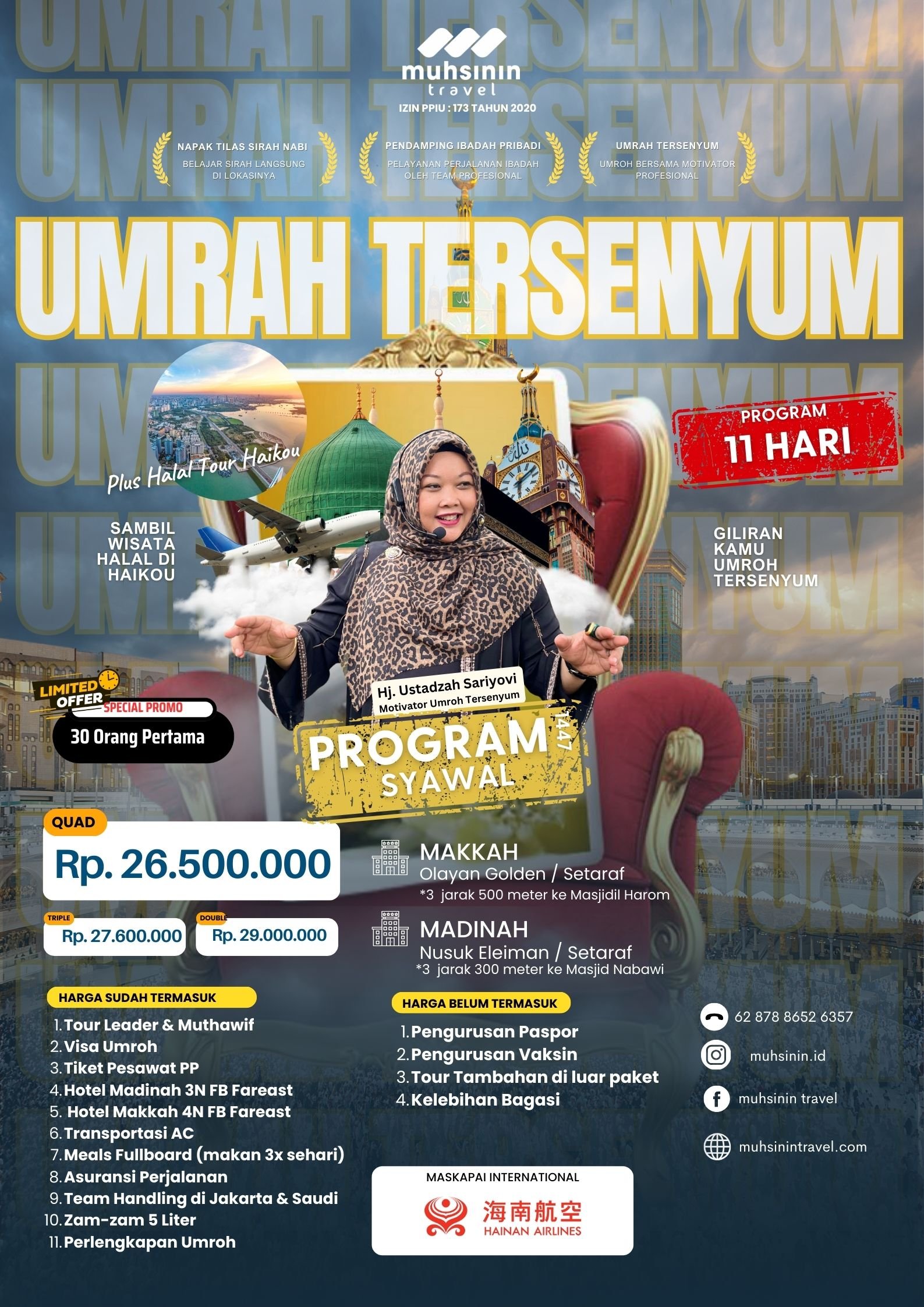 Umroh Tersenyum Syawal