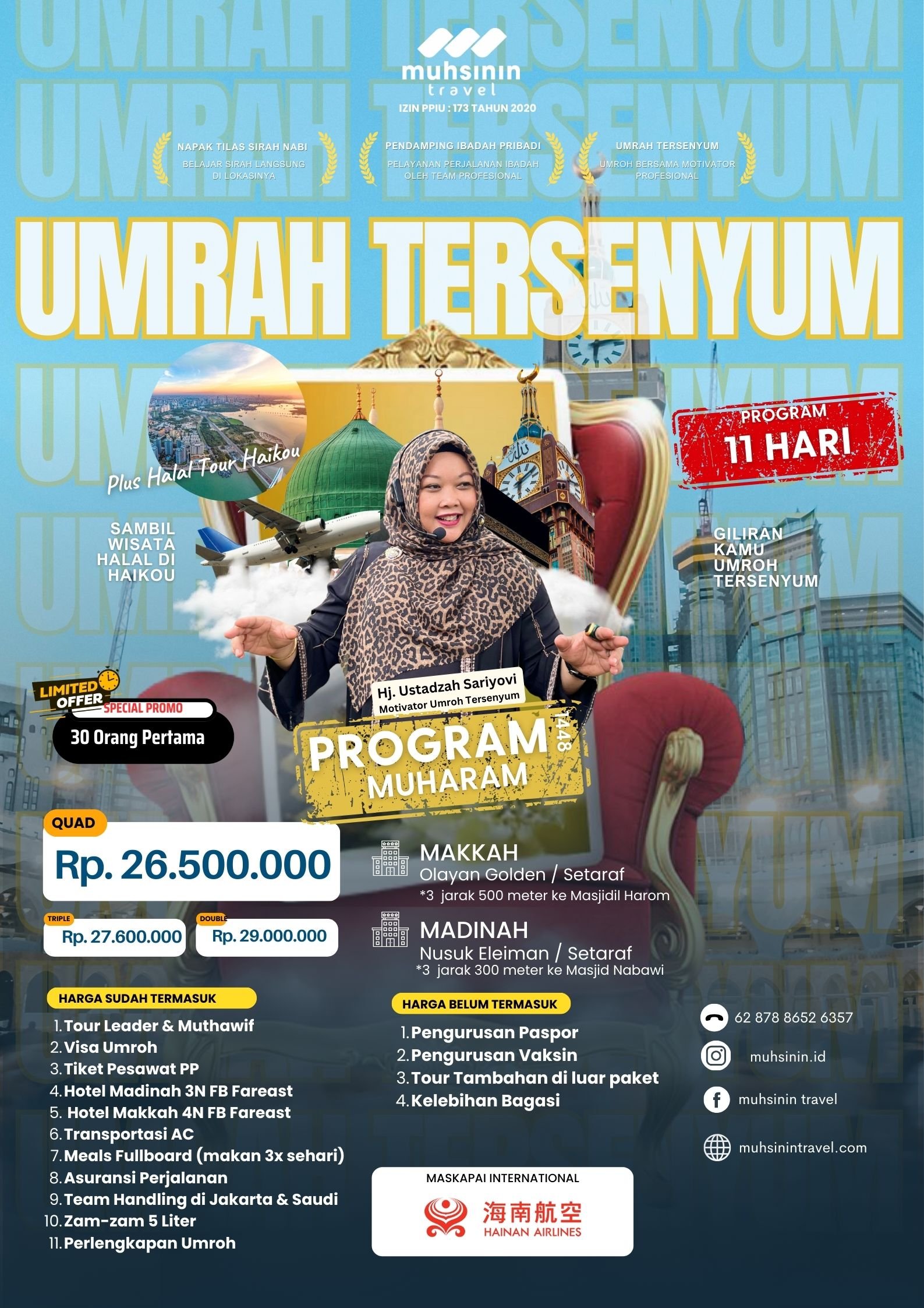 Umroh Tersenyum Muharam