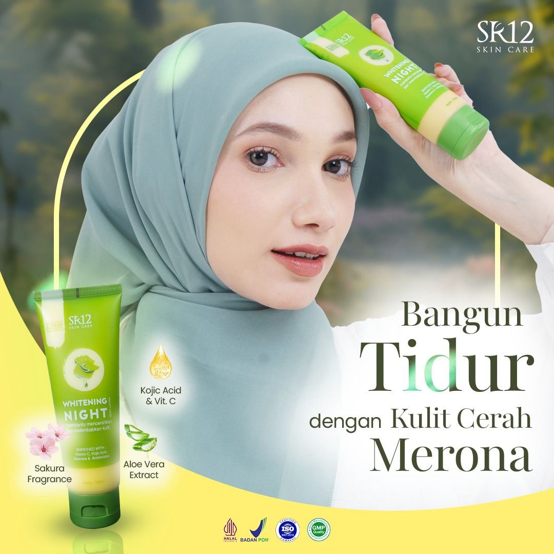 WHITENING NIGHT BODI LOTION 100ml-TUBE