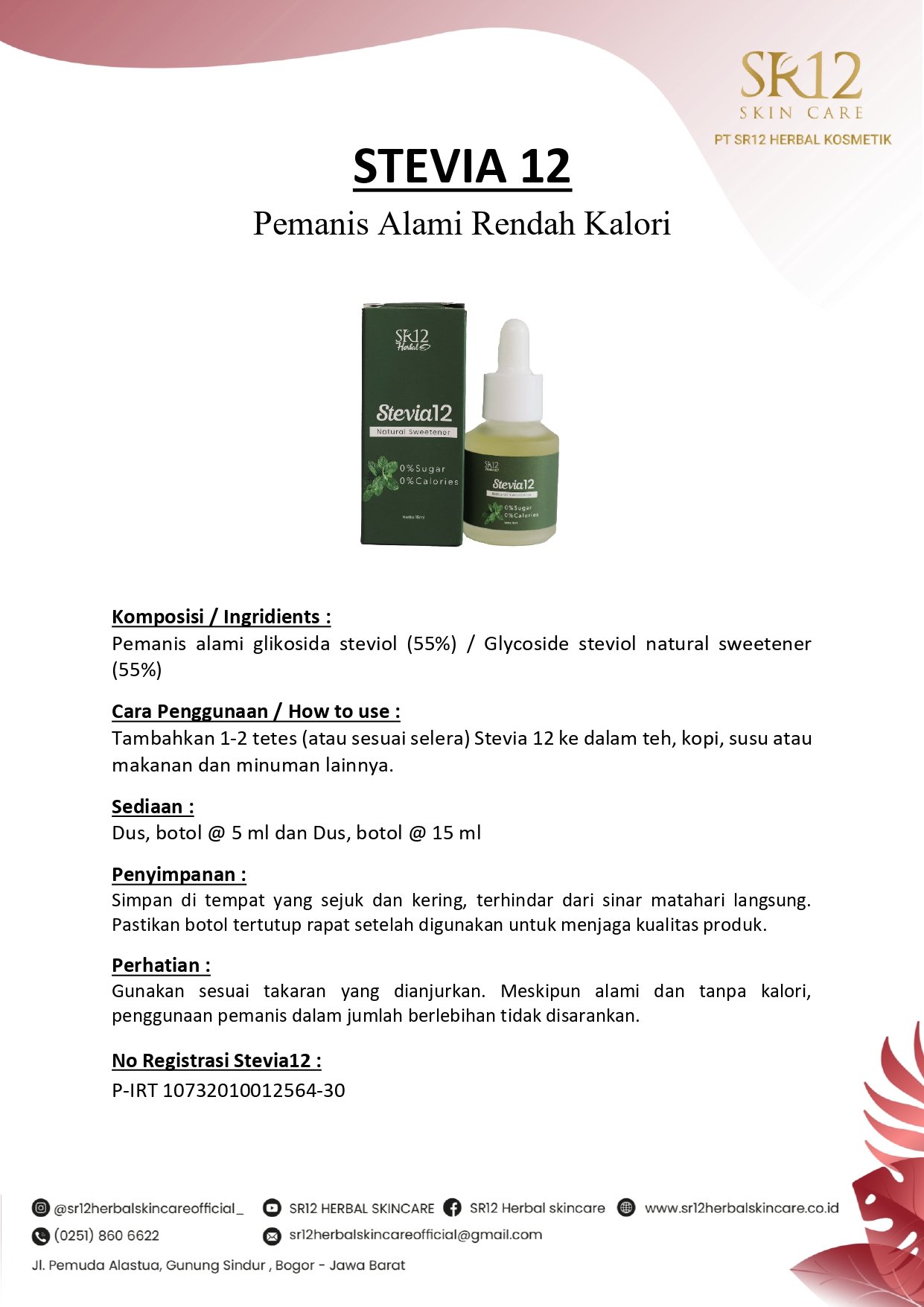 STEVIA 5ml